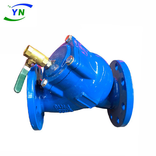 Y-shaped Filter With Ball Valve